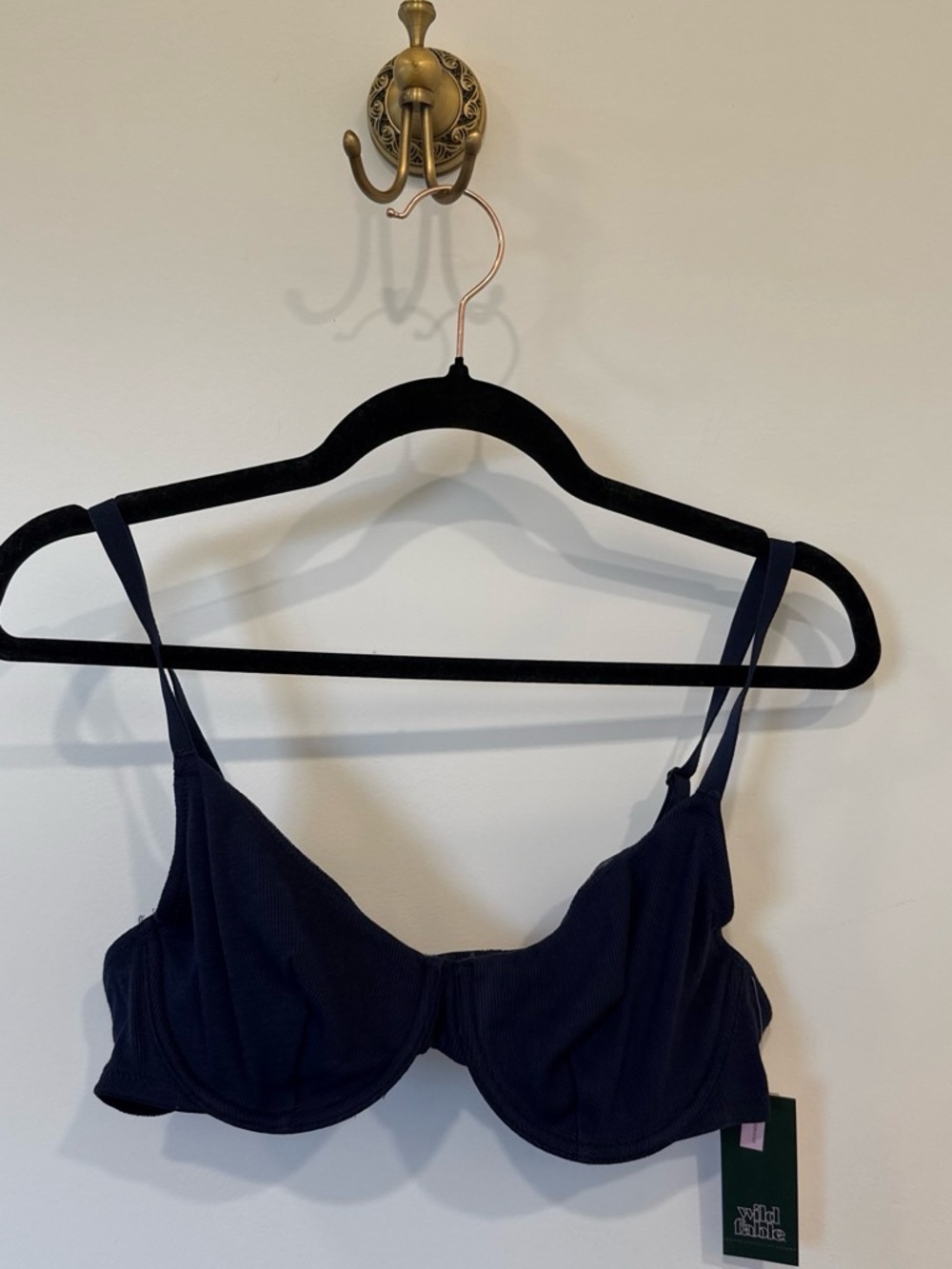 Wild Fable Navy Blue Underwire Bra- No padding